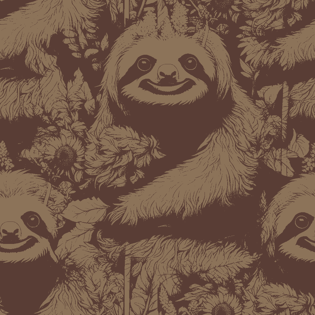 Sloths Lullaby in Claret