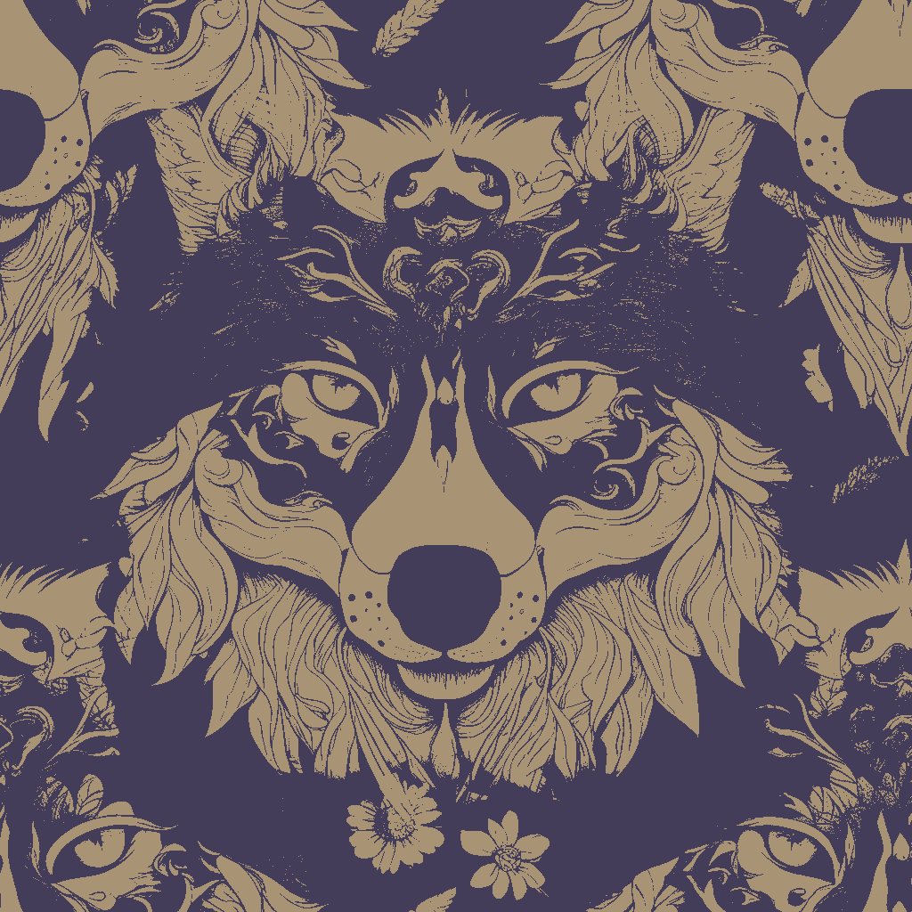 Foxes Halcyon in Amethyst
