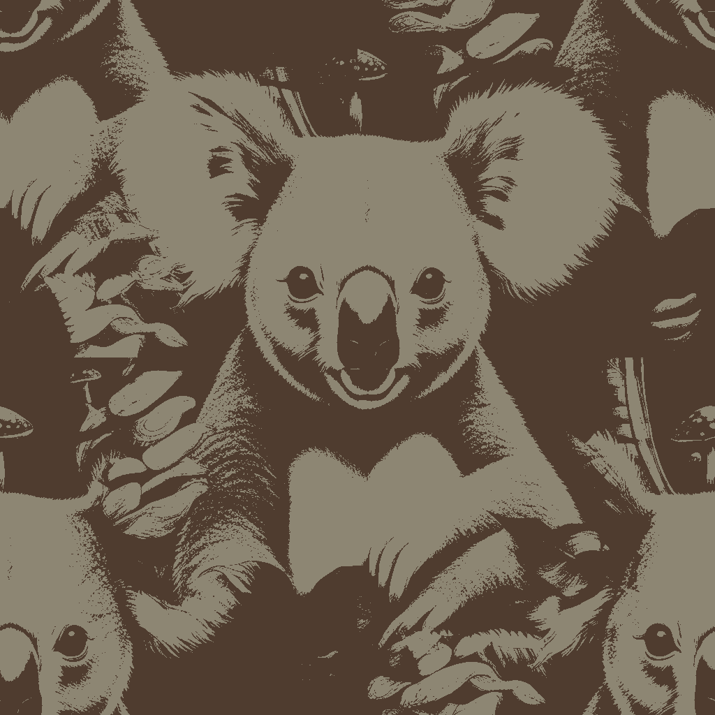 Koalas Vespers in Terracotta