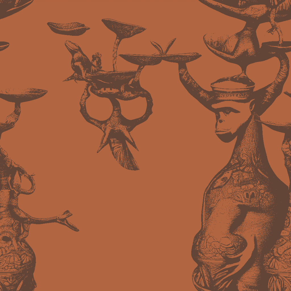 Monkeys Revel in Amber