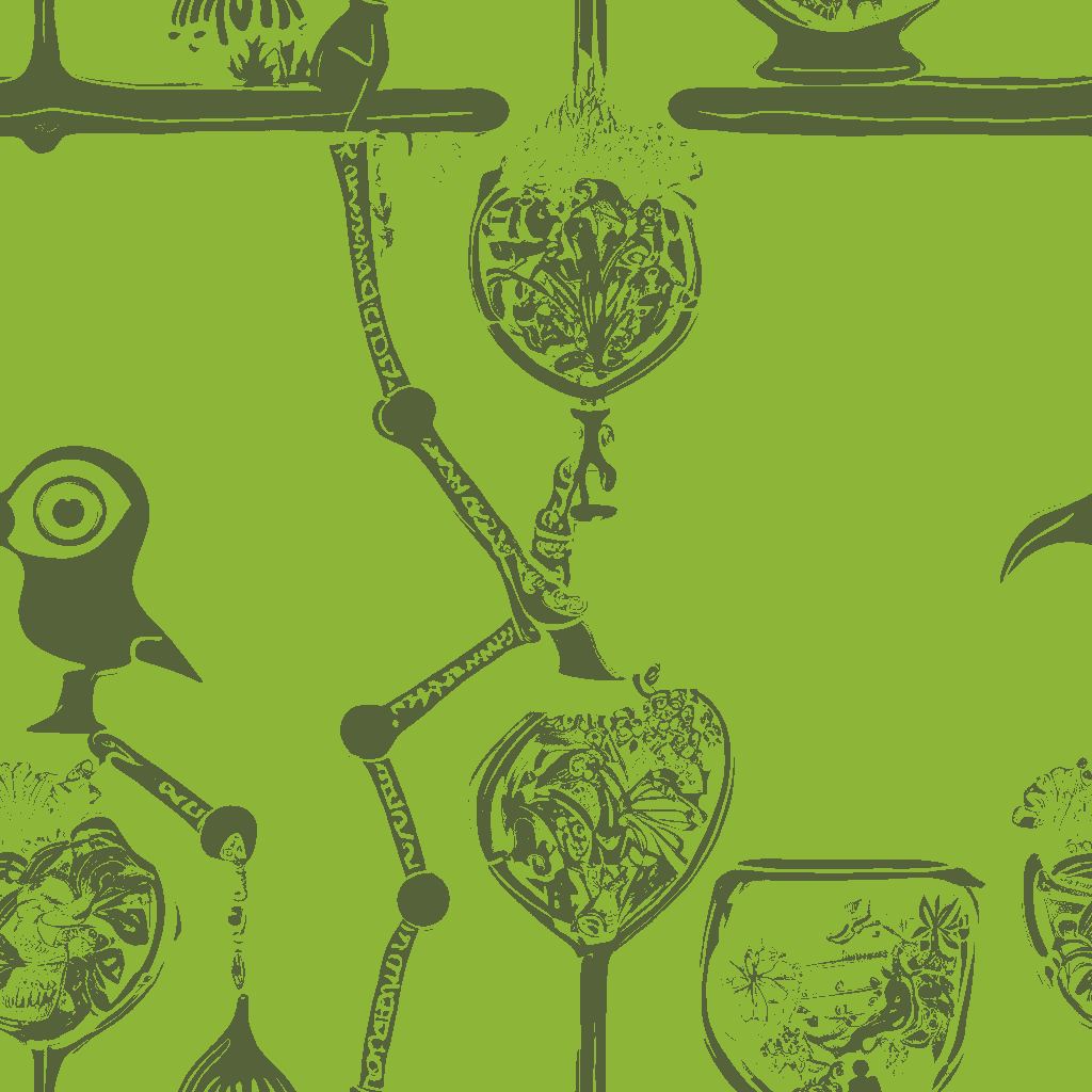 Birds Revel in Olive