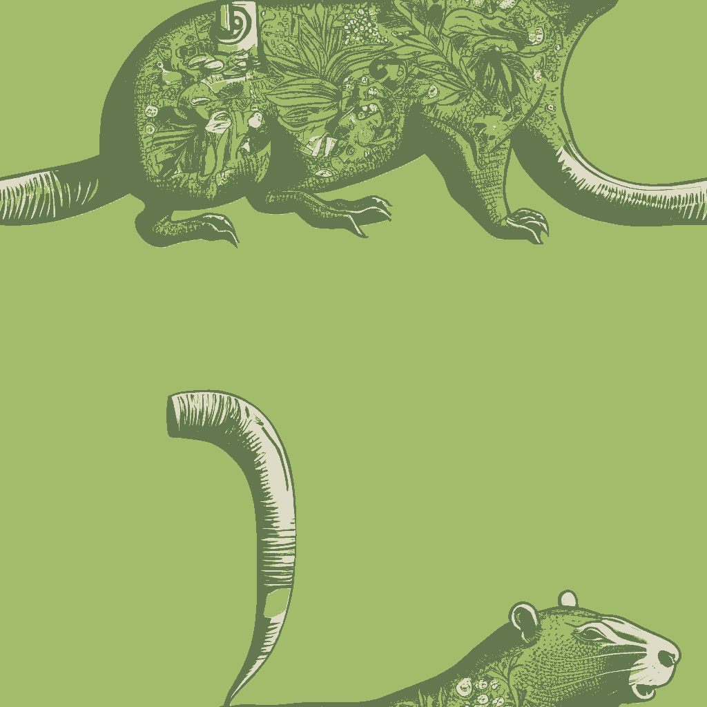 Opossums Soirée in Olive