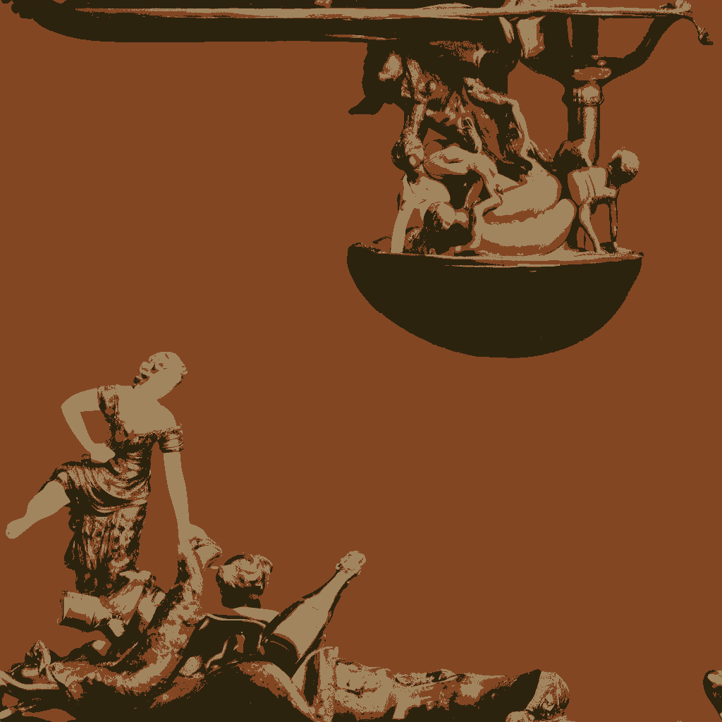 Orangutans Nightcap in Terracotta
