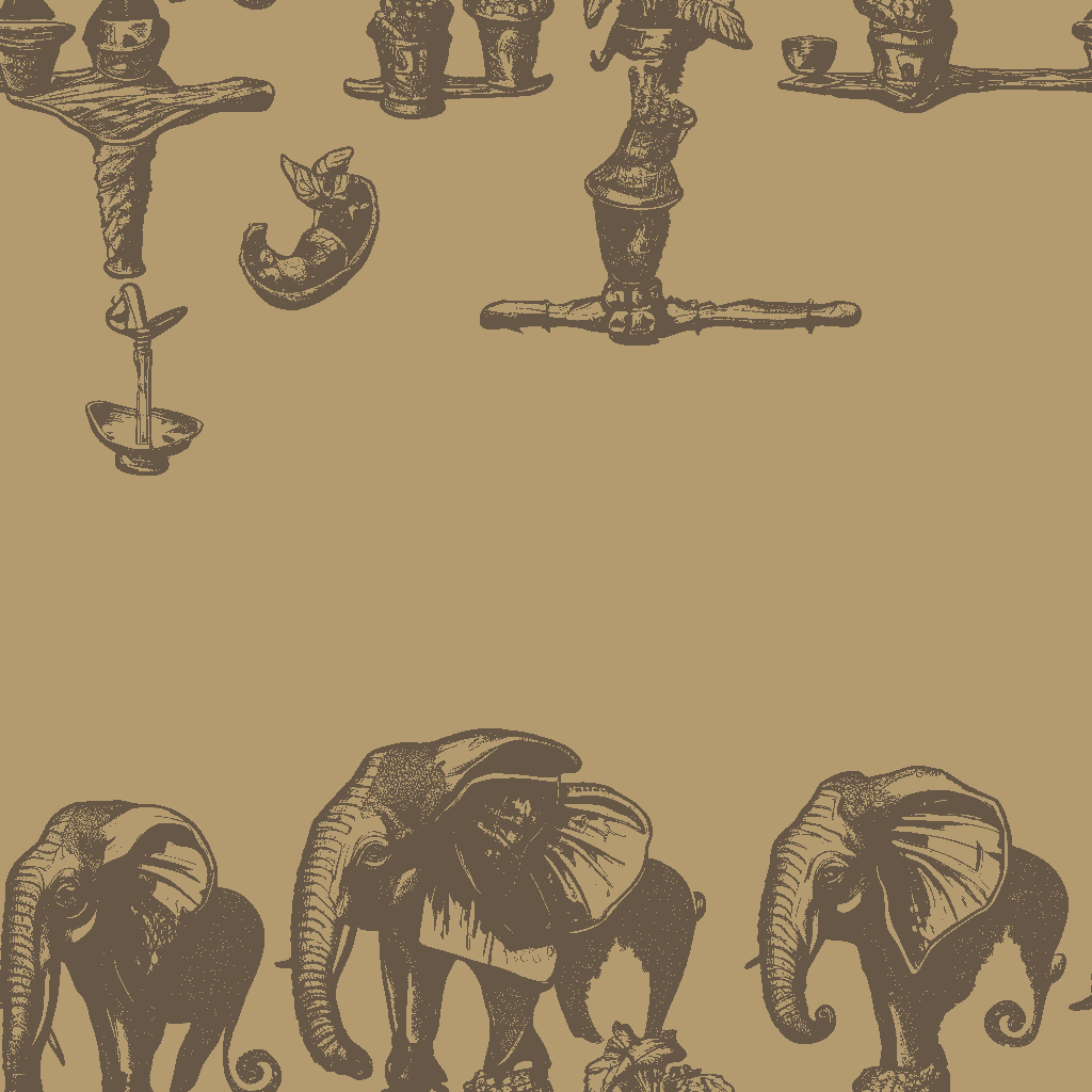 Elephants Spree in Honey