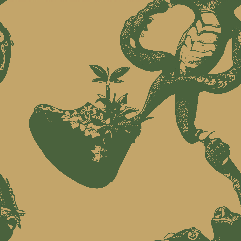 Frogs Carouse in Honey