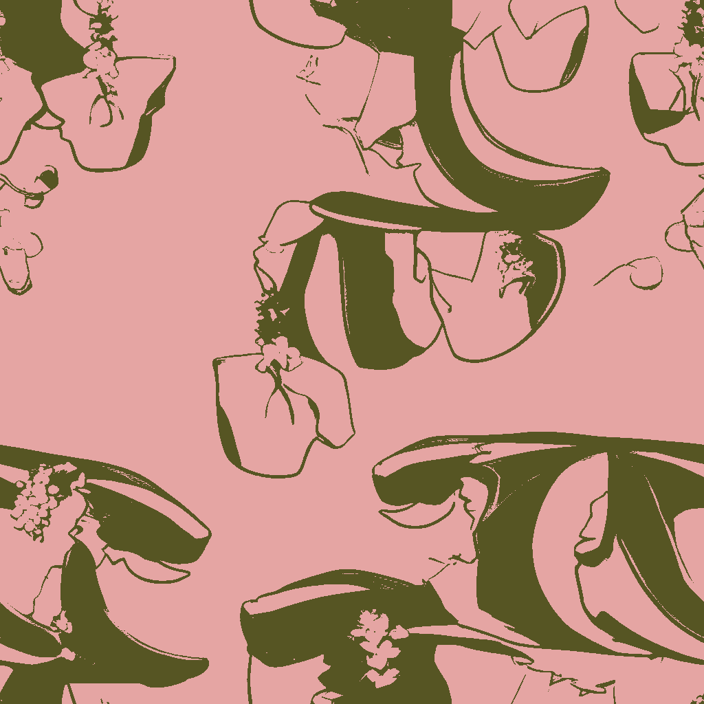 Frogs Tipple in Blush