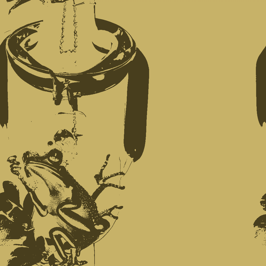 Frogs Revel in Honey