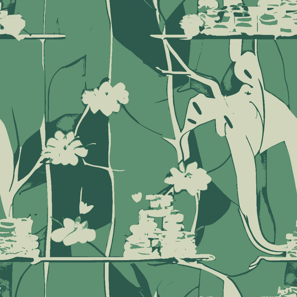 Elephants Soirée in Sage