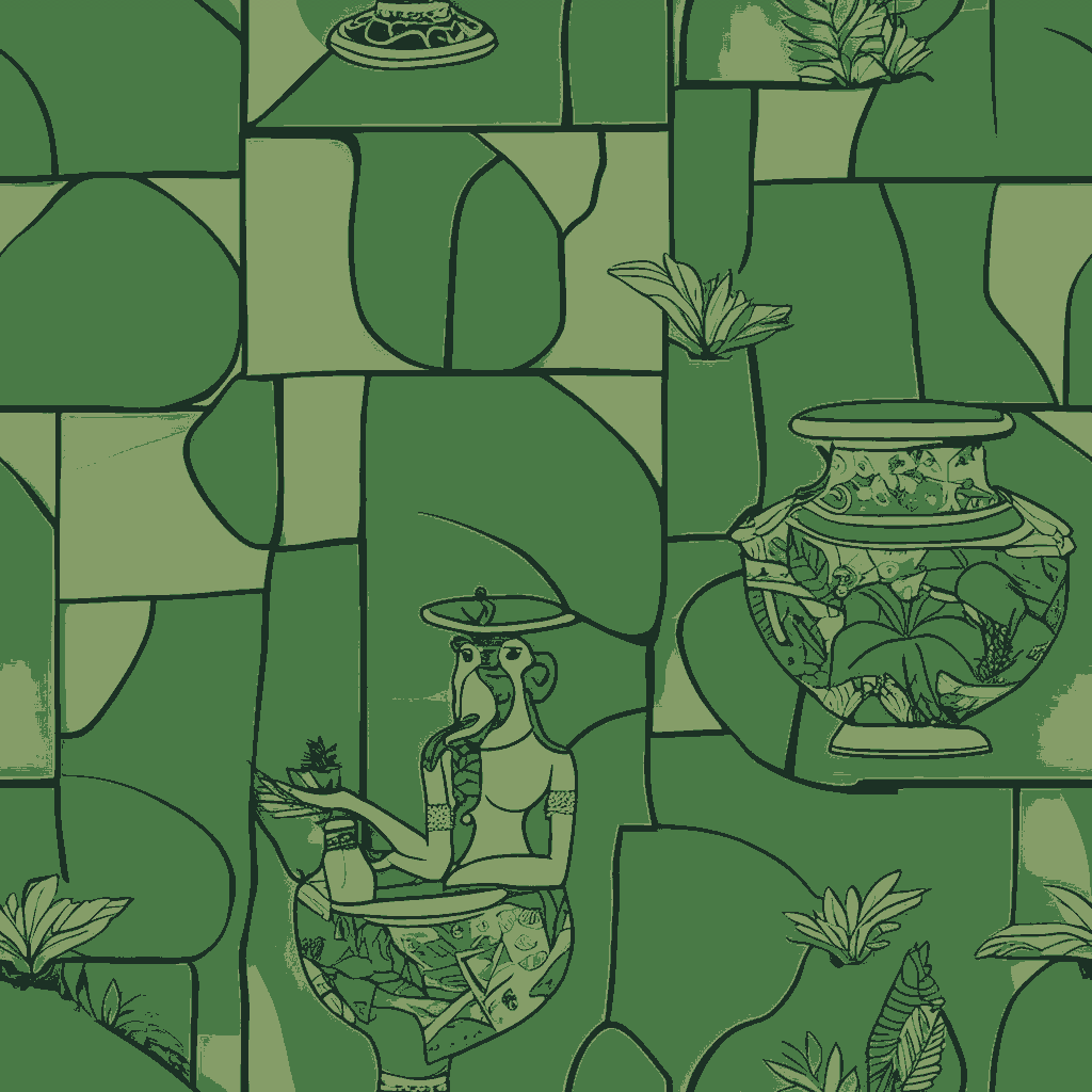 Monkeys Saunter in Sage