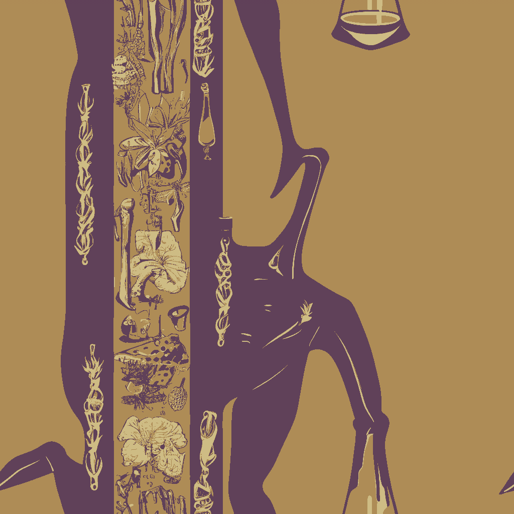 Giraffes Tipple in Honey