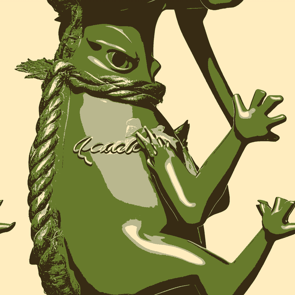 Frogs Bacchanal in Chamois
