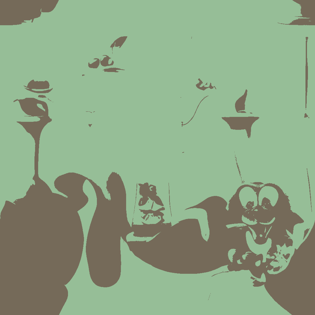 Cats Toast in Celadon