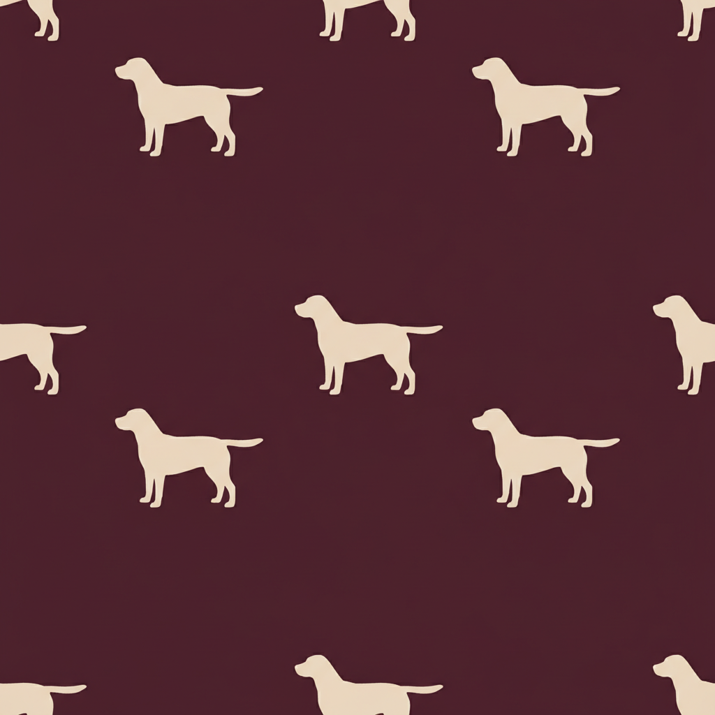 Labradors Reverie in Garnet