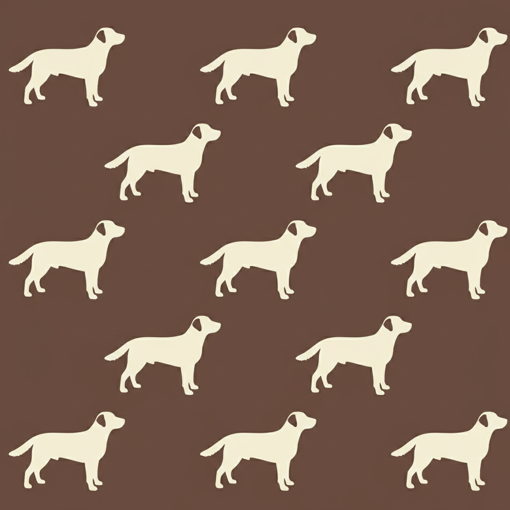 Labradors Origin in Terracotta