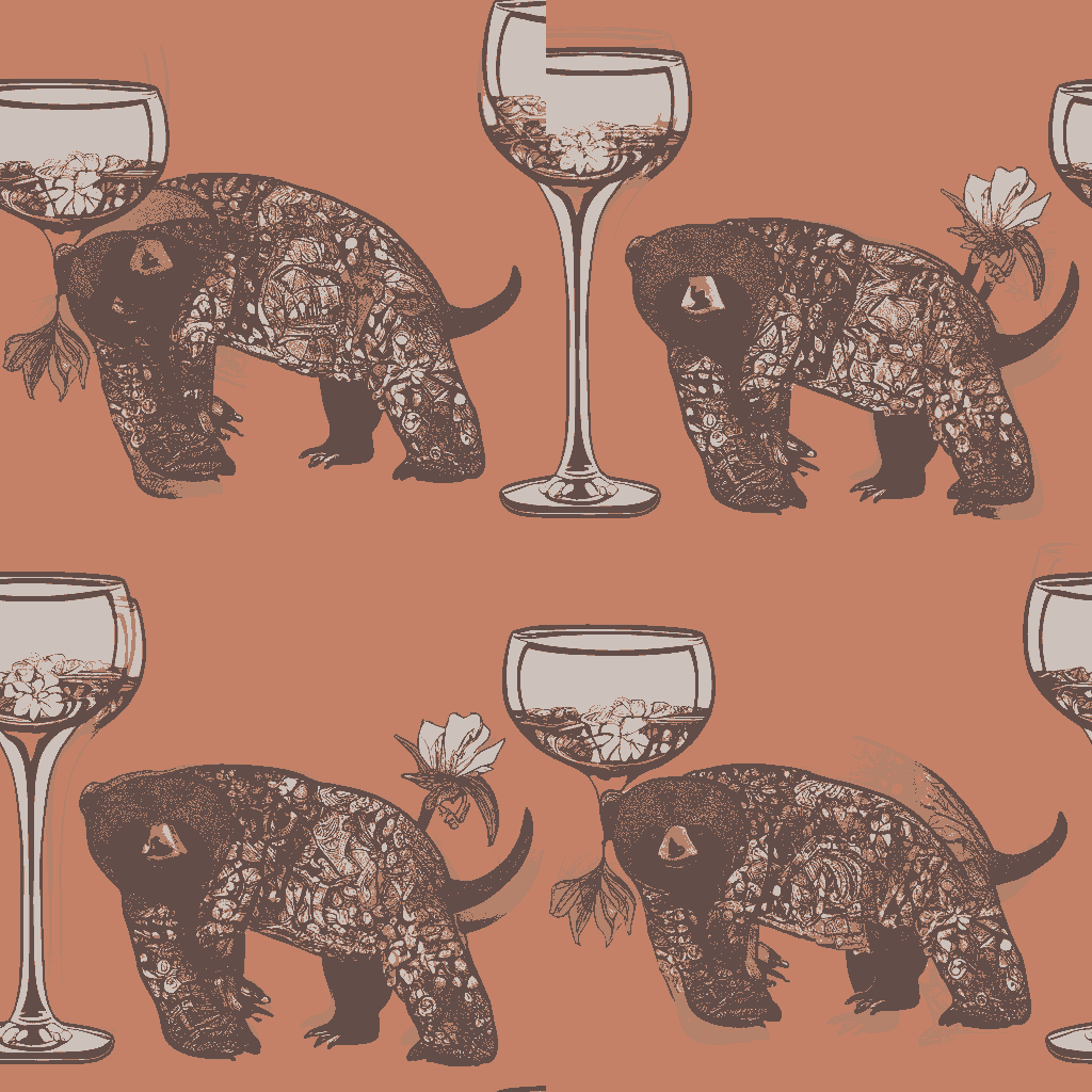 Bears Soirée in Oxblood