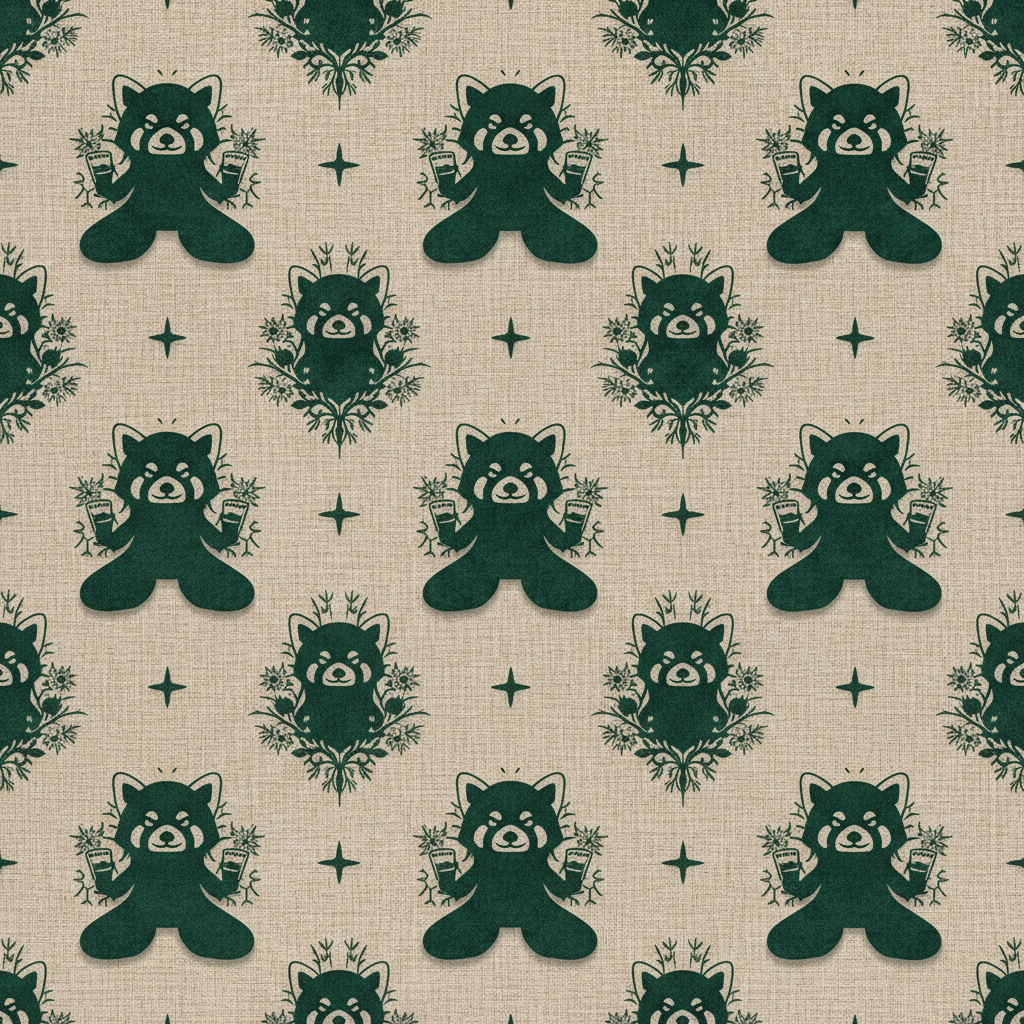 Pandas Tipple in Chamois