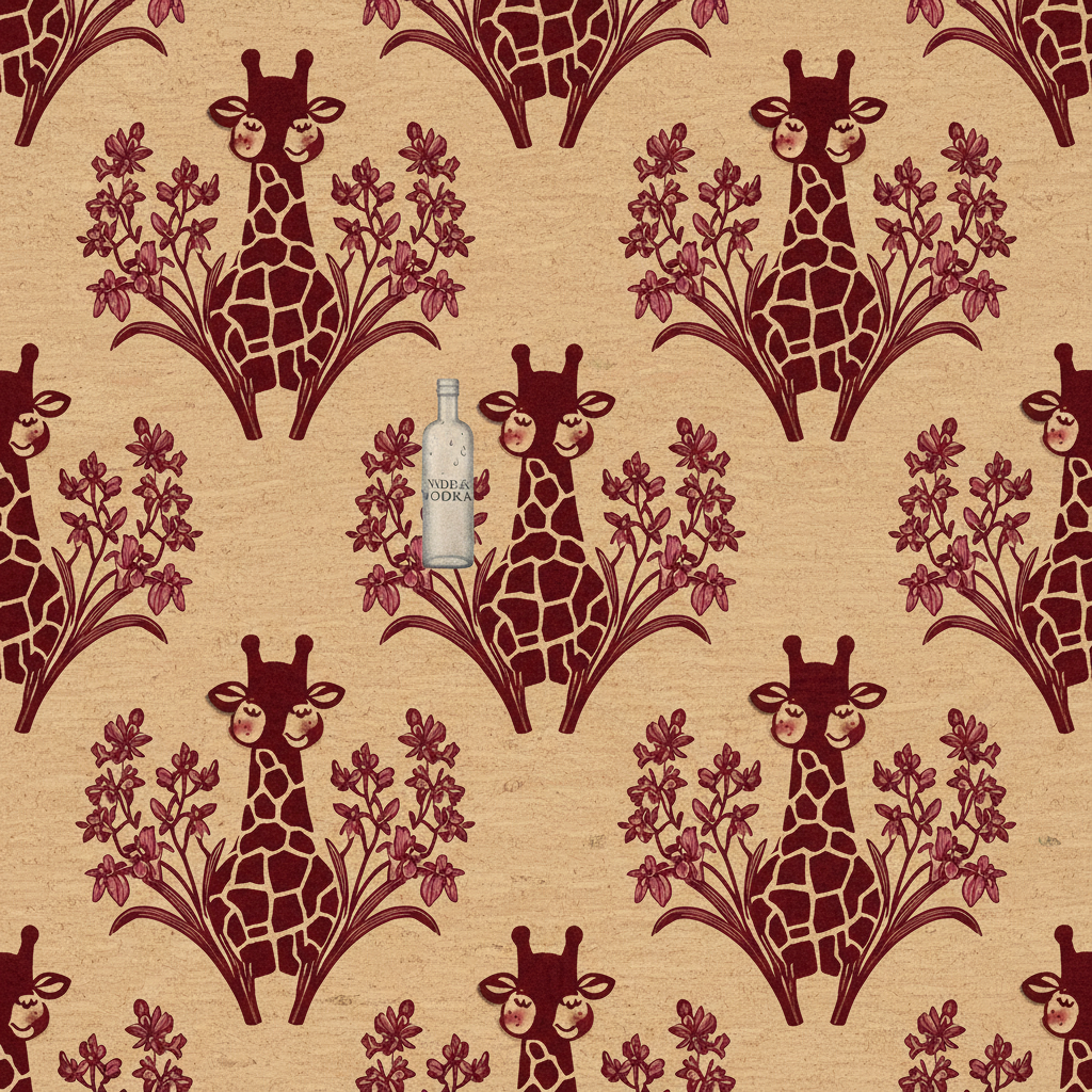Giraffes Revel in Chamois