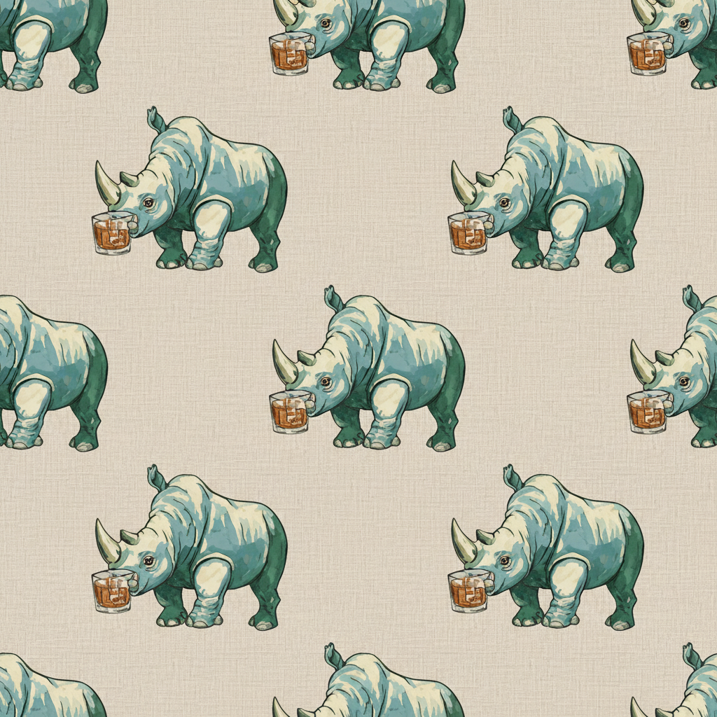 Rhinos Bacchanal in Chamois