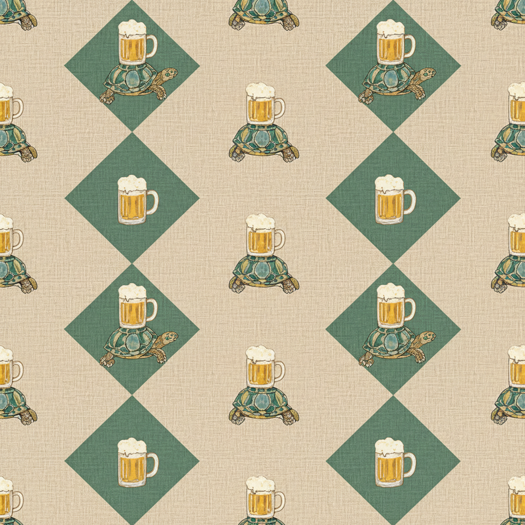 Turtles Bacchanal in Chamois