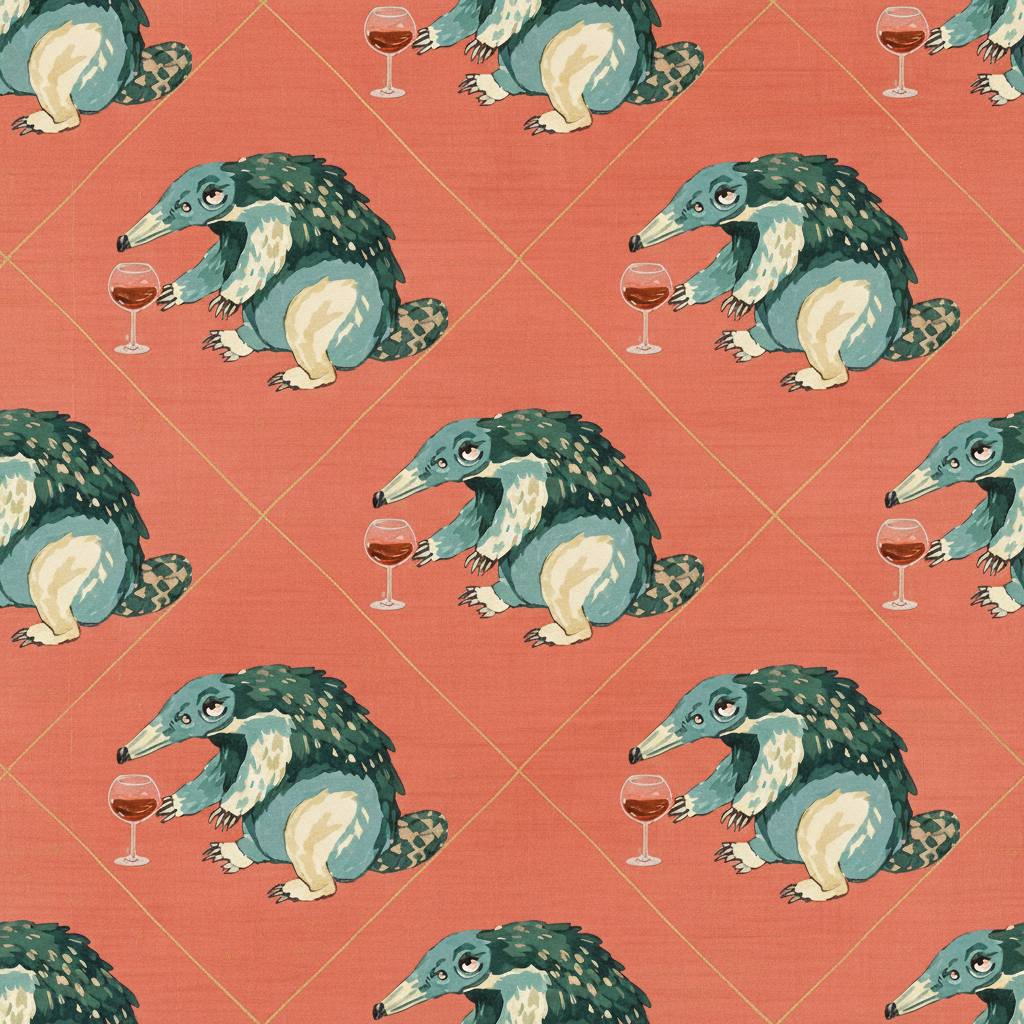 Anteaters Tipple in Blush