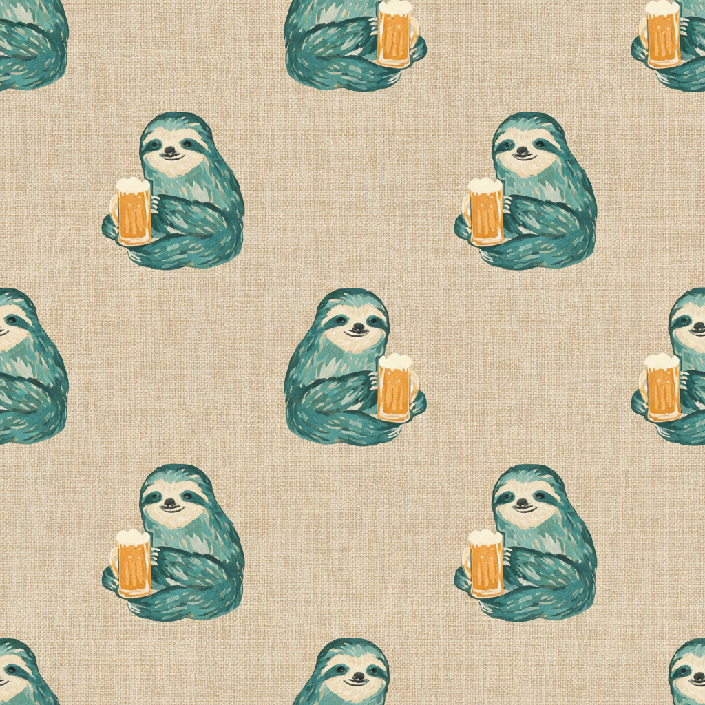 Sloths Bacchanal in Chamois