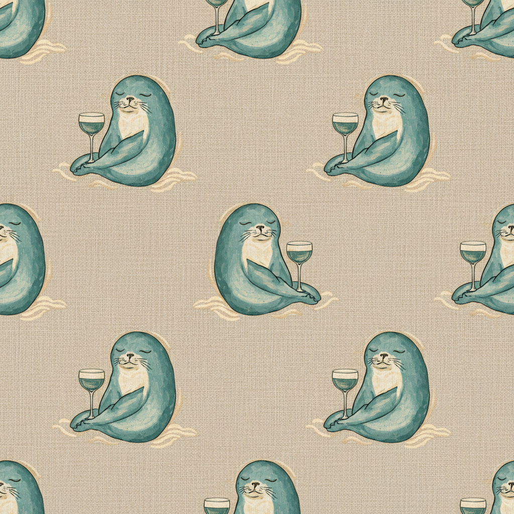 Seals Carouse in Chamois