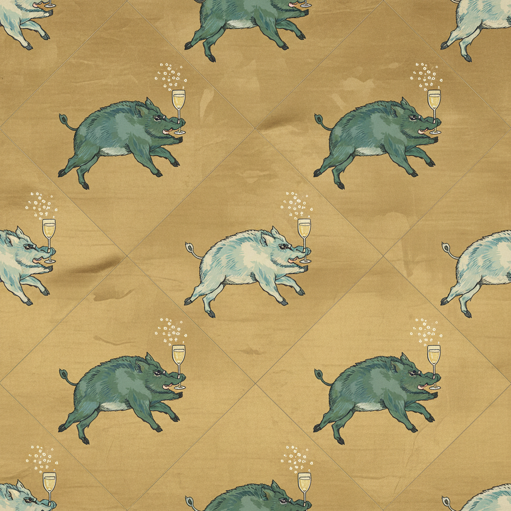 Boars Saunter in Chamois