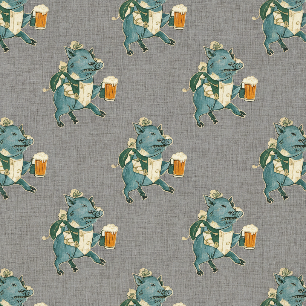 Boars Toast in Pewter