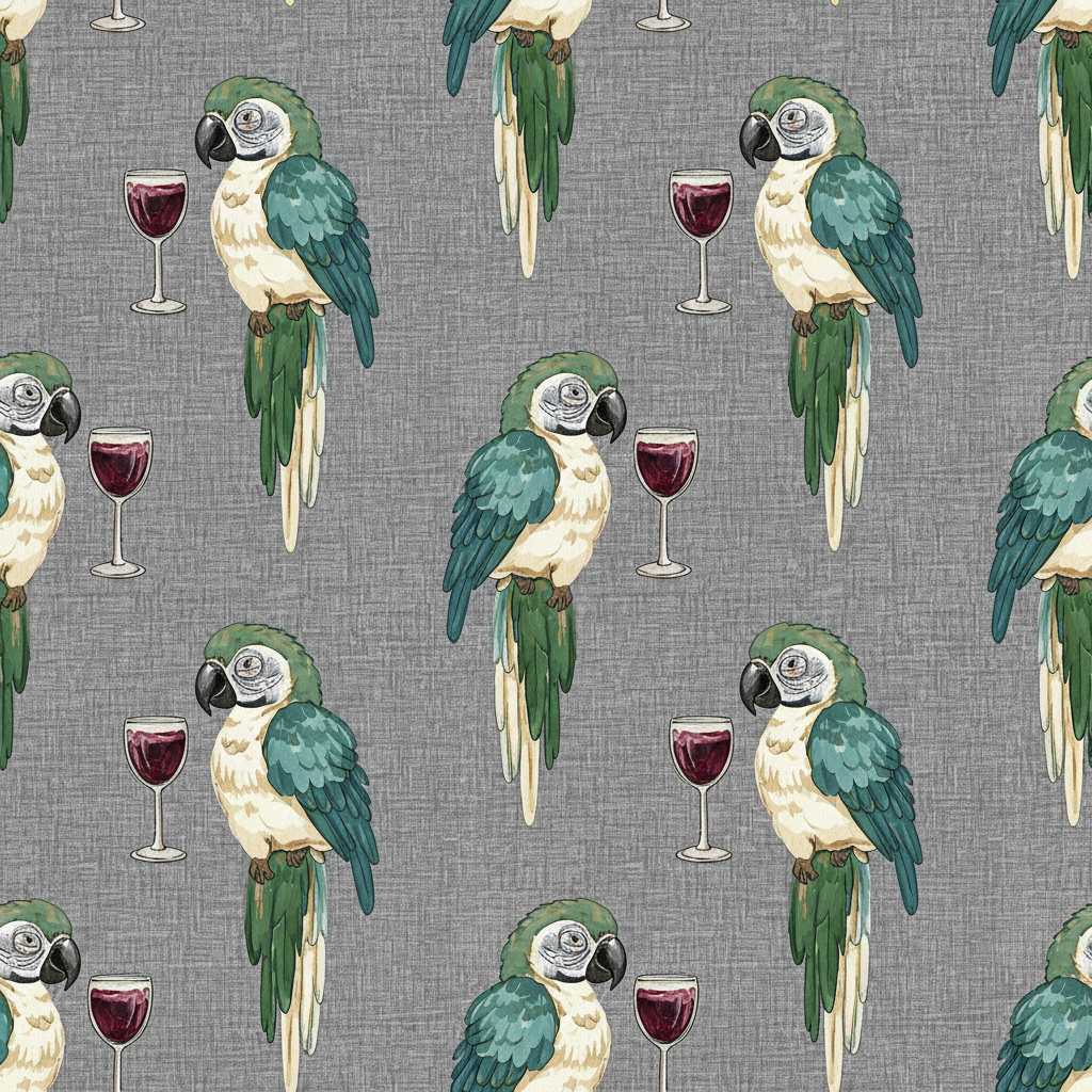 Macaws Revel in Oyster