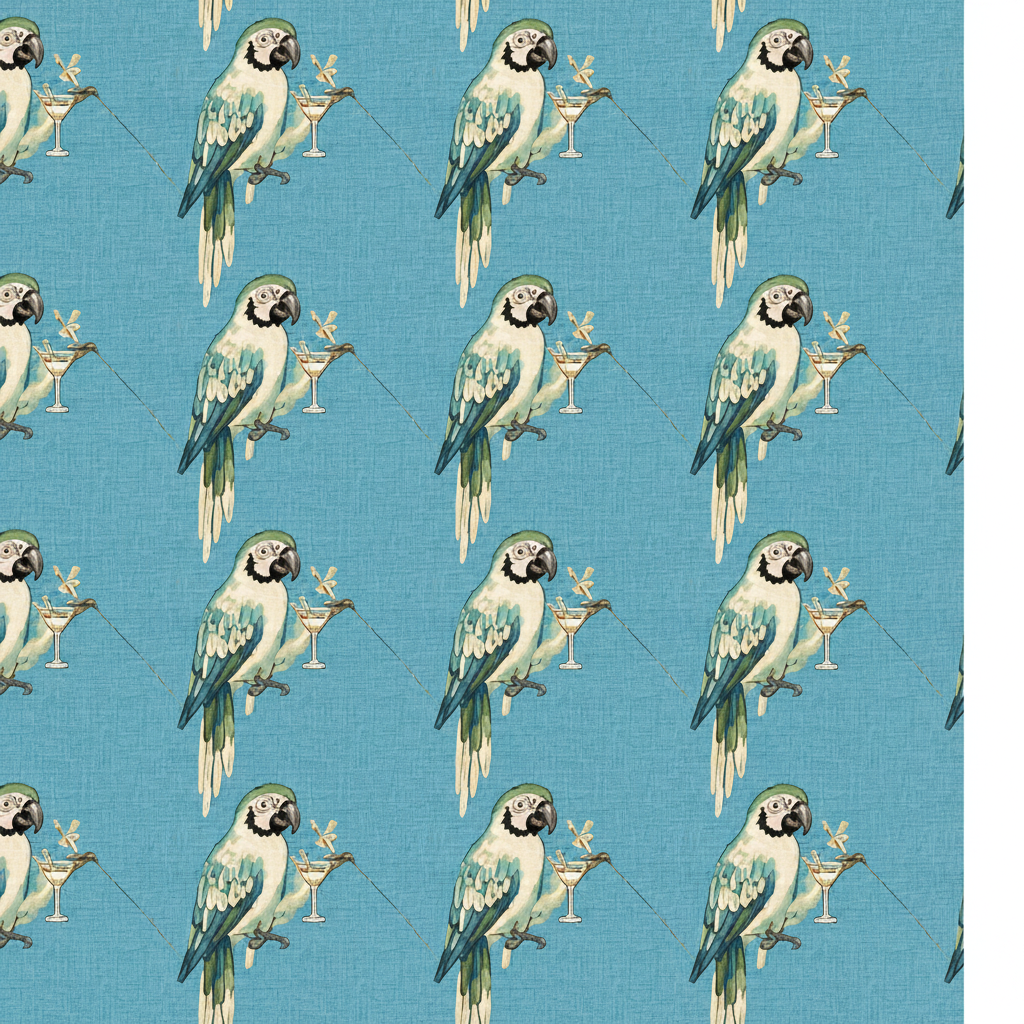 Macaws Revel in Eau de Nil