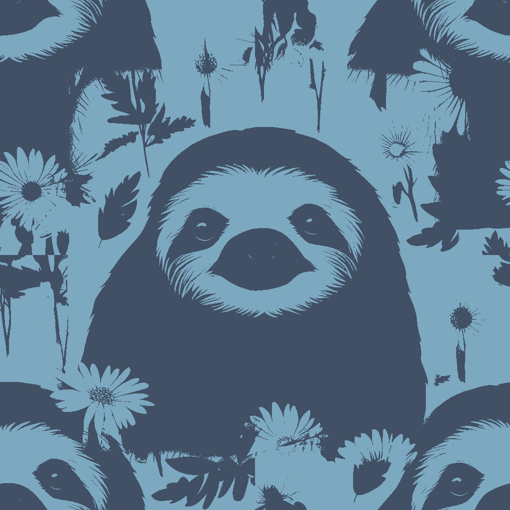 Sloths Halcyon in Amber