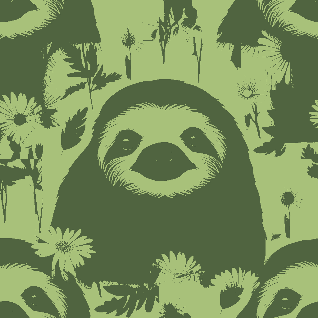 Sloths Haze in Amber