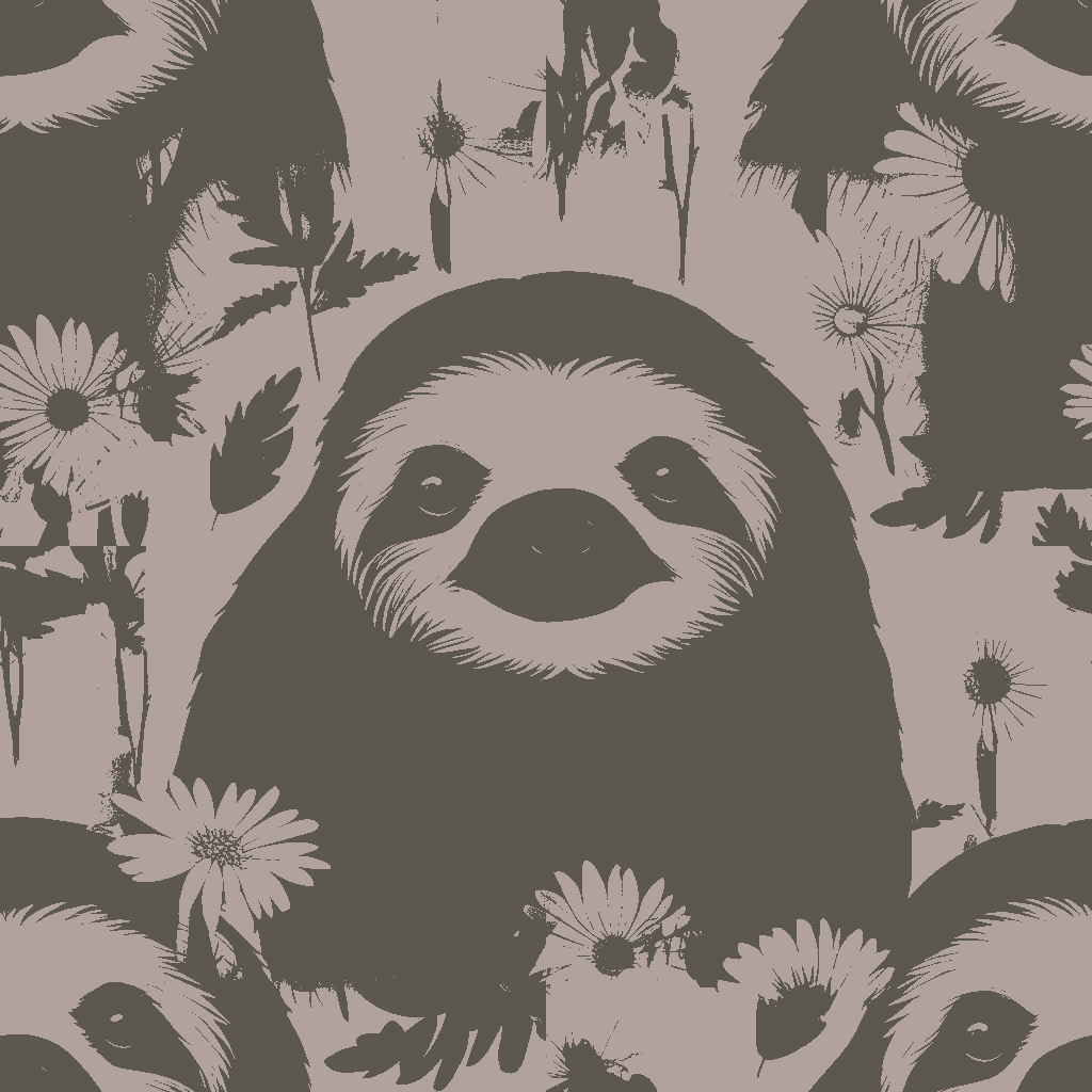 Sloths Lullaby in Amber