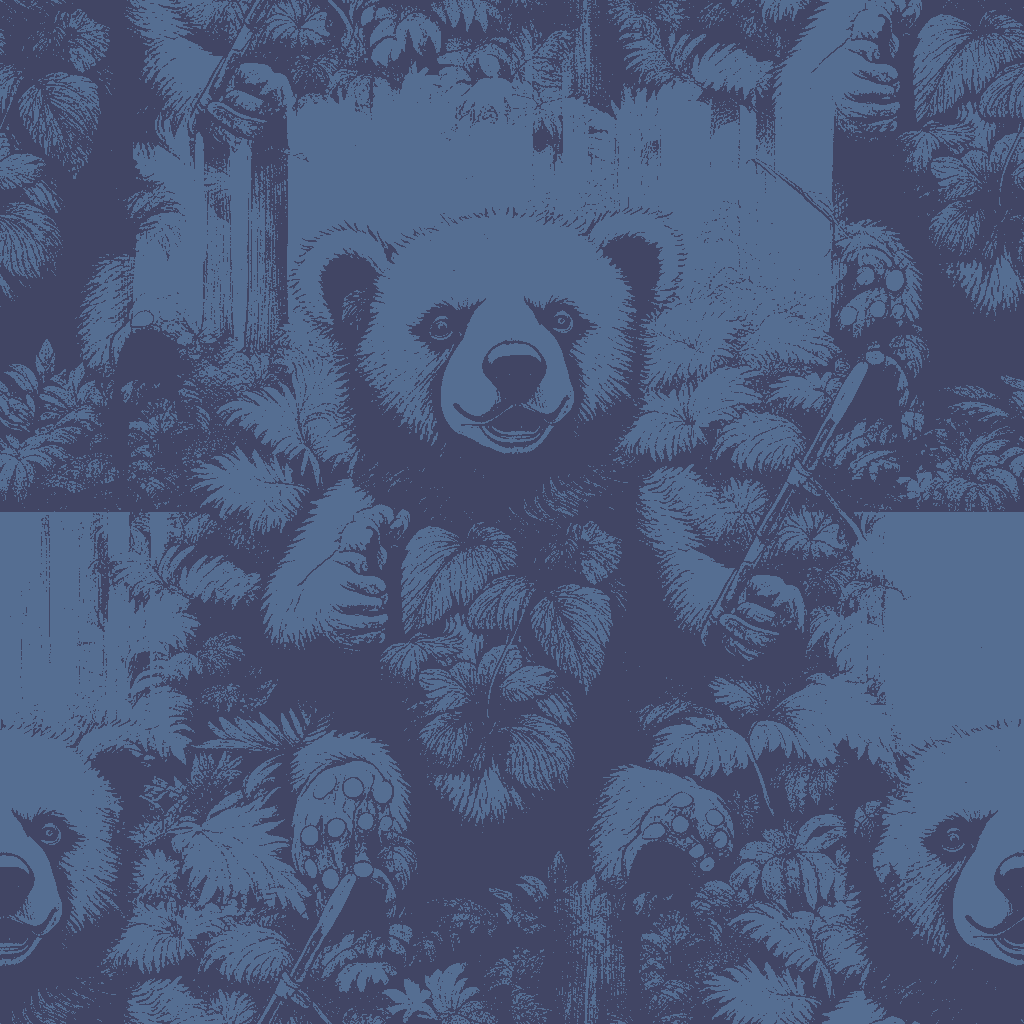 Bears Slumber in Olive