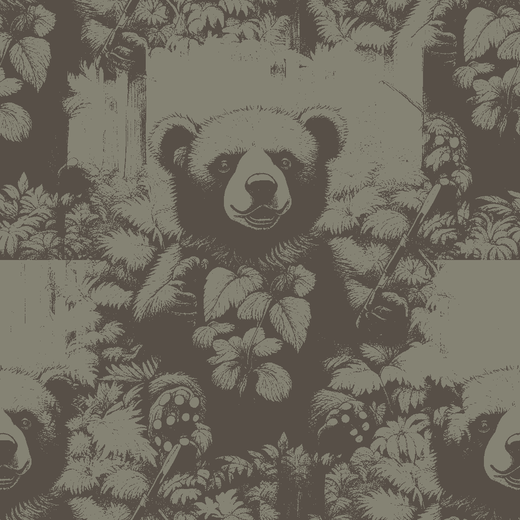 Bears Reverie in Olive